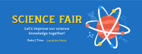 Science Fair Event Facebook cover | BrandCrowd Facebook cover Maker