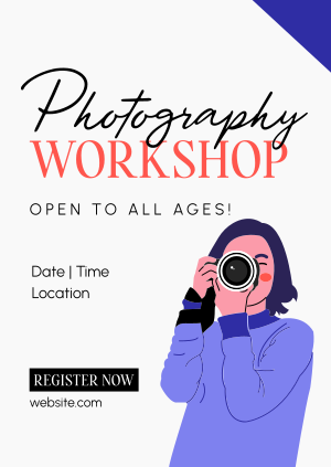 Photography Workshop for All Poster Image Preview