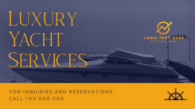 Luxury Yacht Services Facebook event cover Image Preview