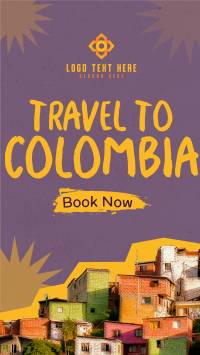 Travel to Colombia Paper Cutouts Instagram reel Image Preview