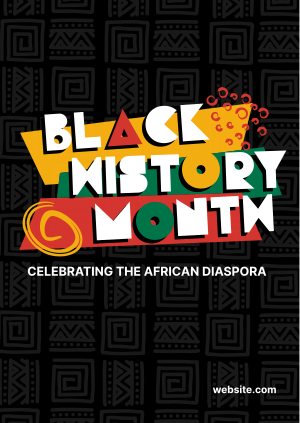 Celebrating African Diaspora Poster Image Preview