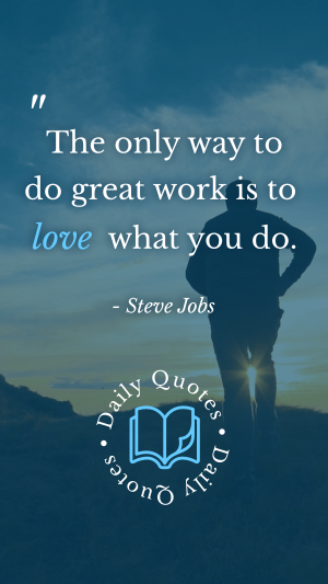Love What You Do Instagram story Image Preview