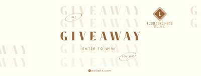 More Giveaway Facebook cover Image Preview