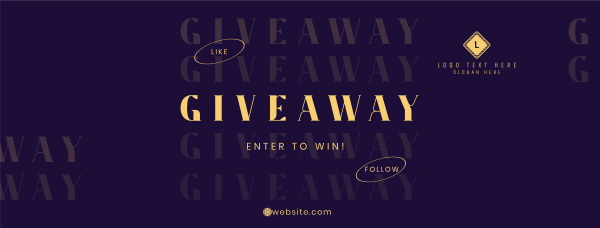 More Giveaway Facebook Cover Design Image Preview