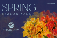 Spring Has Begun Pinterest Cover Design