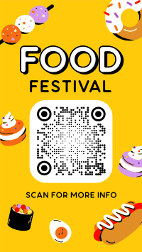 Our Foodie Fest! Facebook Story Design