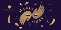 Mardi Gras Carnival Twitter post Image Preview