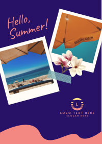 Hello Summer! Poster Design