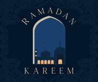 Ramadan Kareem Facebook Post Design