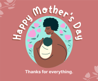 Maternal Caress Facebook Post Design