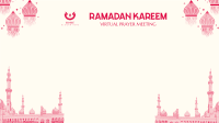 Ramadan Kareem Zoom Background Image Preview