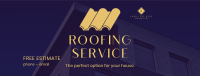 Welcome Roofing Facebook Cover Design