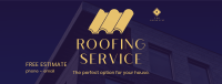 Welcome Roofing Facebook cover Image Preview