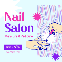 Groovy Nail Salon Instagram post Image Preview