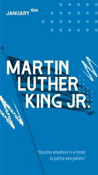 Honoring Martin Luther Instagram Reel Design