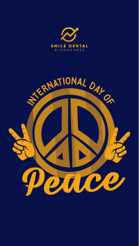 Peace Day Symbol Facebook story Image Preview