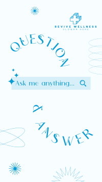 Minimalist Q&A TikTok video Image Preview