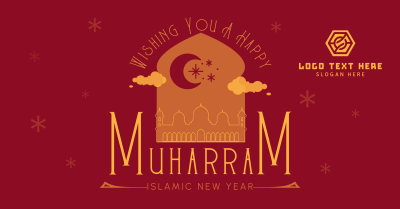 Wishing You a Happy Muharram Facebook ad Image Preview