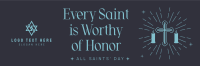 Honor Thy Saints Twitter Header Image Preview