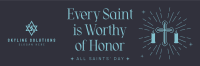 Honor Thy Saints Twitter Header Image Preview