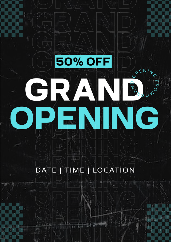 Urban Grand Opening Flyer Design Image Preview