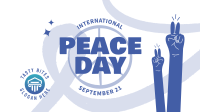 Peace Day Facebook Event Cover Design