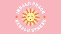Peace Relax Day Facebook event cover Image Preview