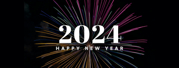 New Year Fireworks Facebook Cover Design Image Preview