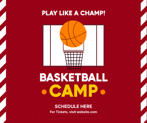 Basketball Camp Facebook Post Design Image Preview