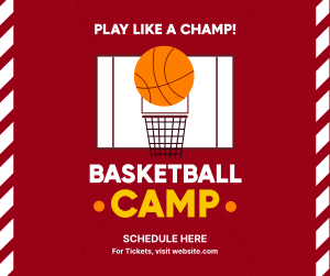 Basketball Camp Facebook post Image Preview