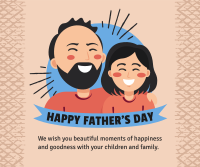 Father's Day Bonding Facebook Post Design