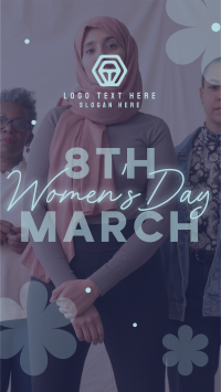 Women's Day YouTube Short Design