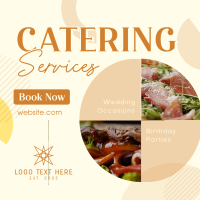 Food Catering Services Linkedin Post Design