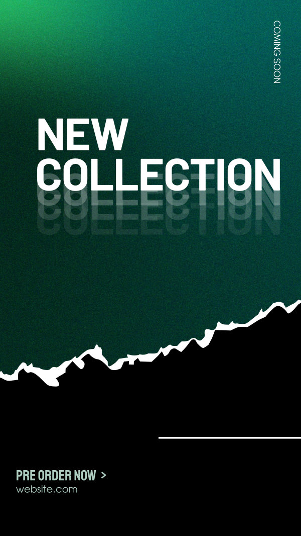 New Collection Facebook Story Design Image Preview