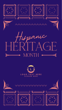 National Hispanic Heritage Month TikTok Video Design
