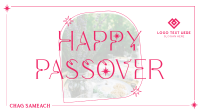 Passover Seder Plate Facebook Event Cover Design