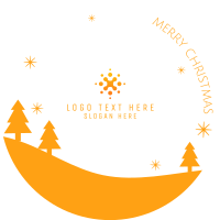 Starry Christmas Pinterest Profile Picture Preview