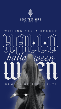 Spooky Halloween Facebook Story Design