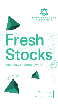 3D Fresh Stocks TikTok Video Preview