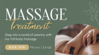 Massage Treatment Wellness Animation Image Preview