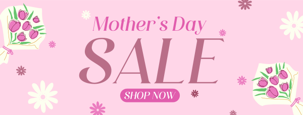 Mother's Day Sale Facebook Cover Design