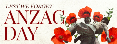 Anzac Day Collage Facebook cover Image Preview