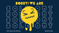 Sorry Sold Out Animation Design