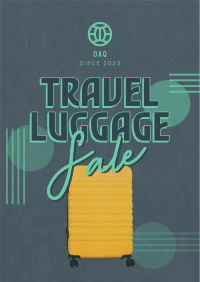 Travel Luggage Discounts Flyer Image Preview