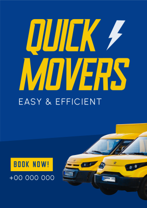 Quick Movers Flyer Image Preview