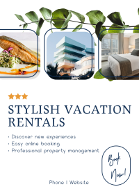 Vacation Rental Description Flyer Image Preview