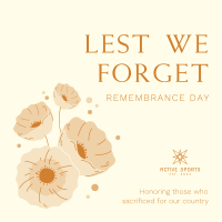 Symbol of Remembrance Instagram post Image Preview