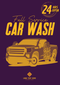 Car Wash Cleaning Service  Poster Image Preview