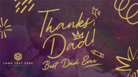 Best Dad Doodle Video Image Preview