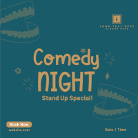 Comedy Night Instagram Post Design